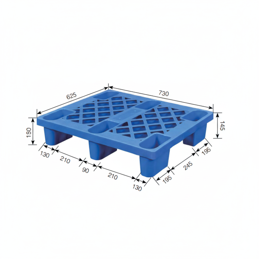 730mm×625mm Small Plastic Pallets