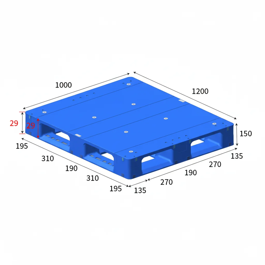 Rackable Plastic Pallets
