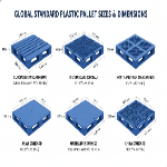 What Are The Standard Plastic Pallet Dimensions & Sizes?