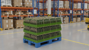 plastic pallet for beer