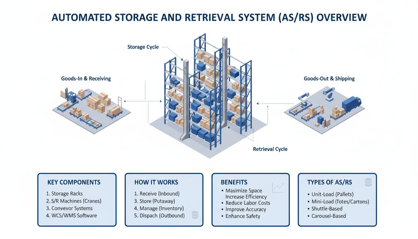 automated storage and retrieval system overview