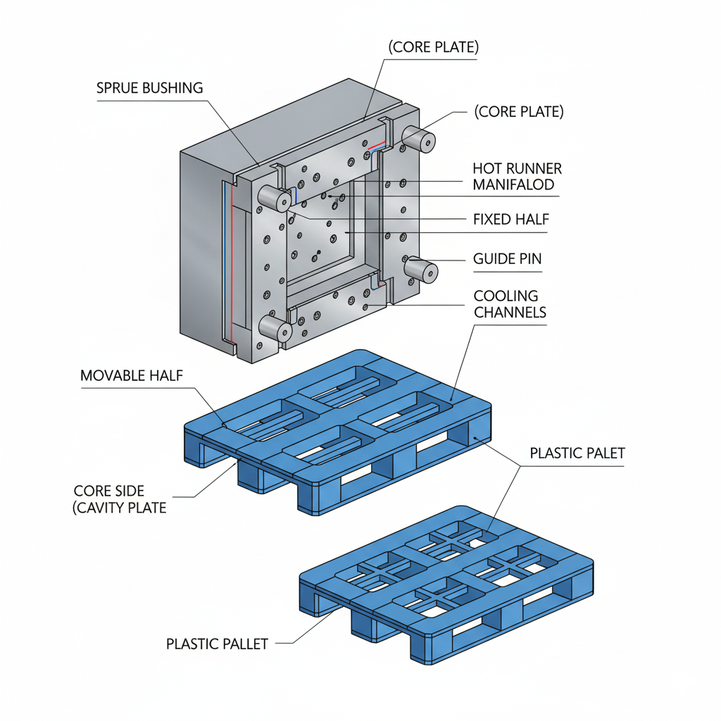 Custom Plastic Pallet Mold