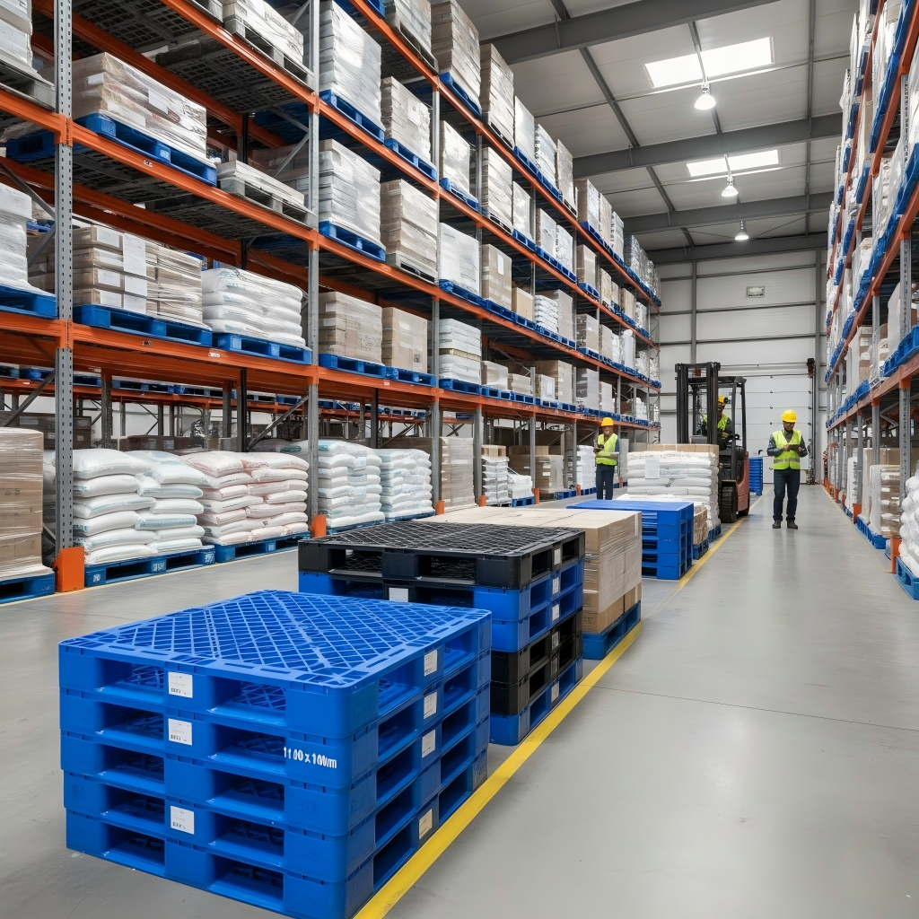 plastic pallet sizes