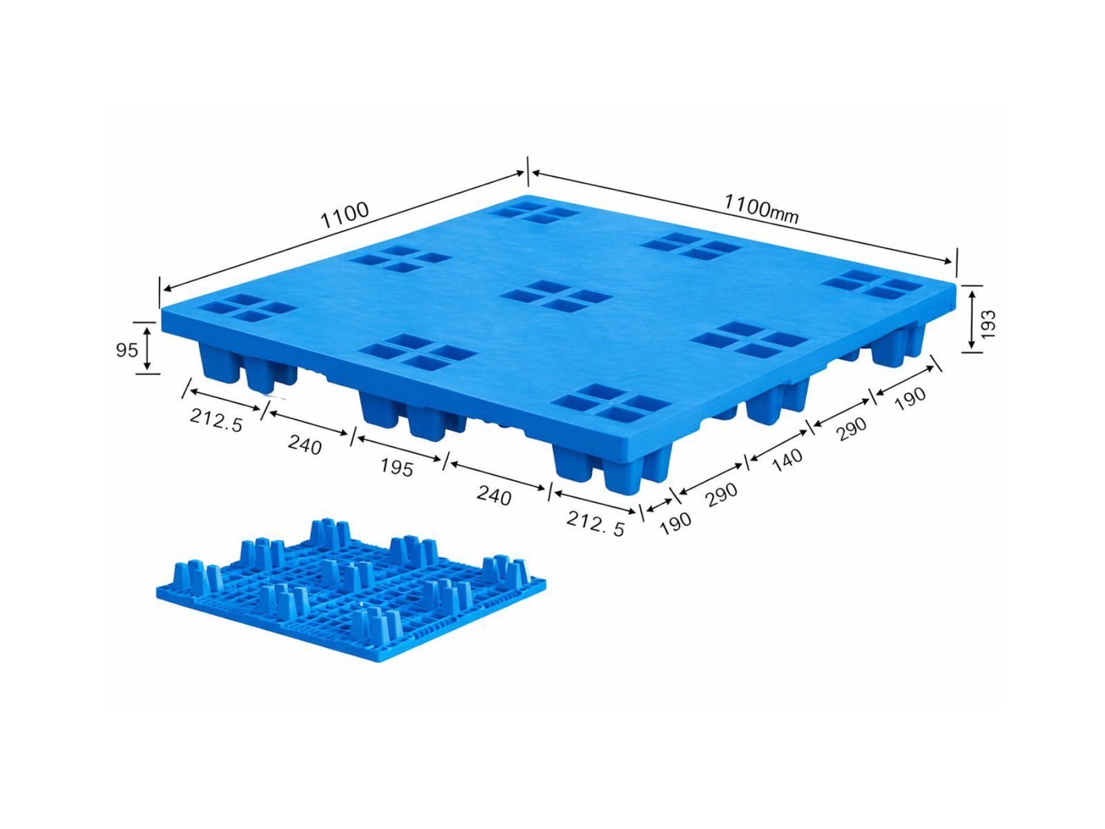 Nestable Display Pallet