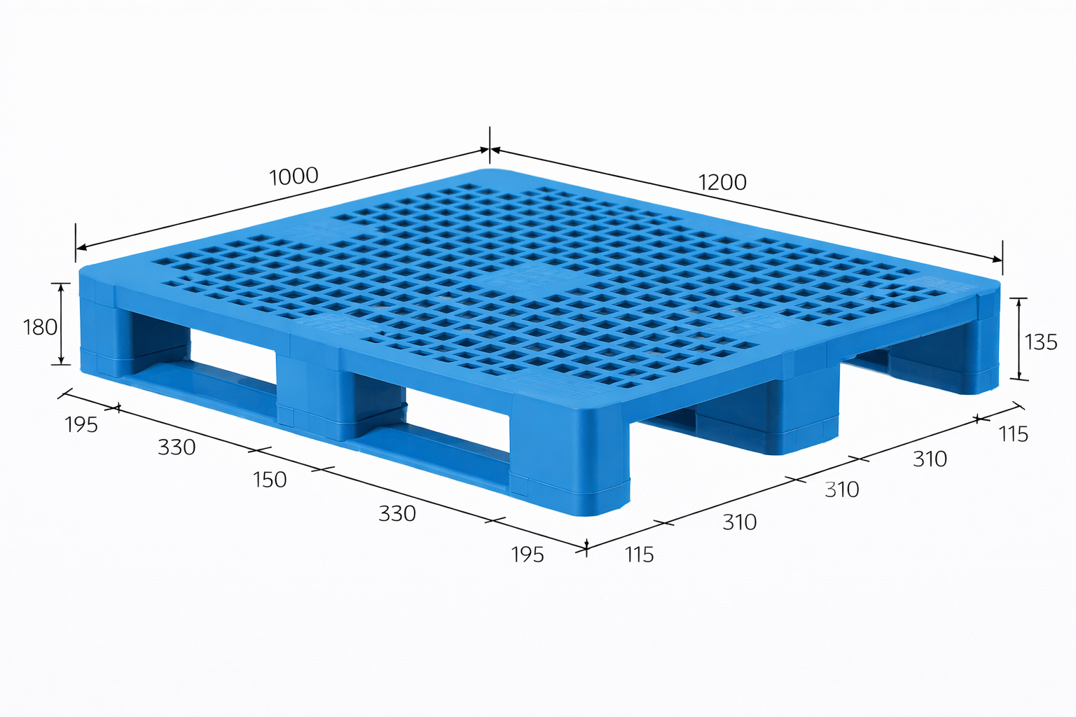 Rackable Plastic Pallet Manufacturer - Preface Plast - 20+ Years ...