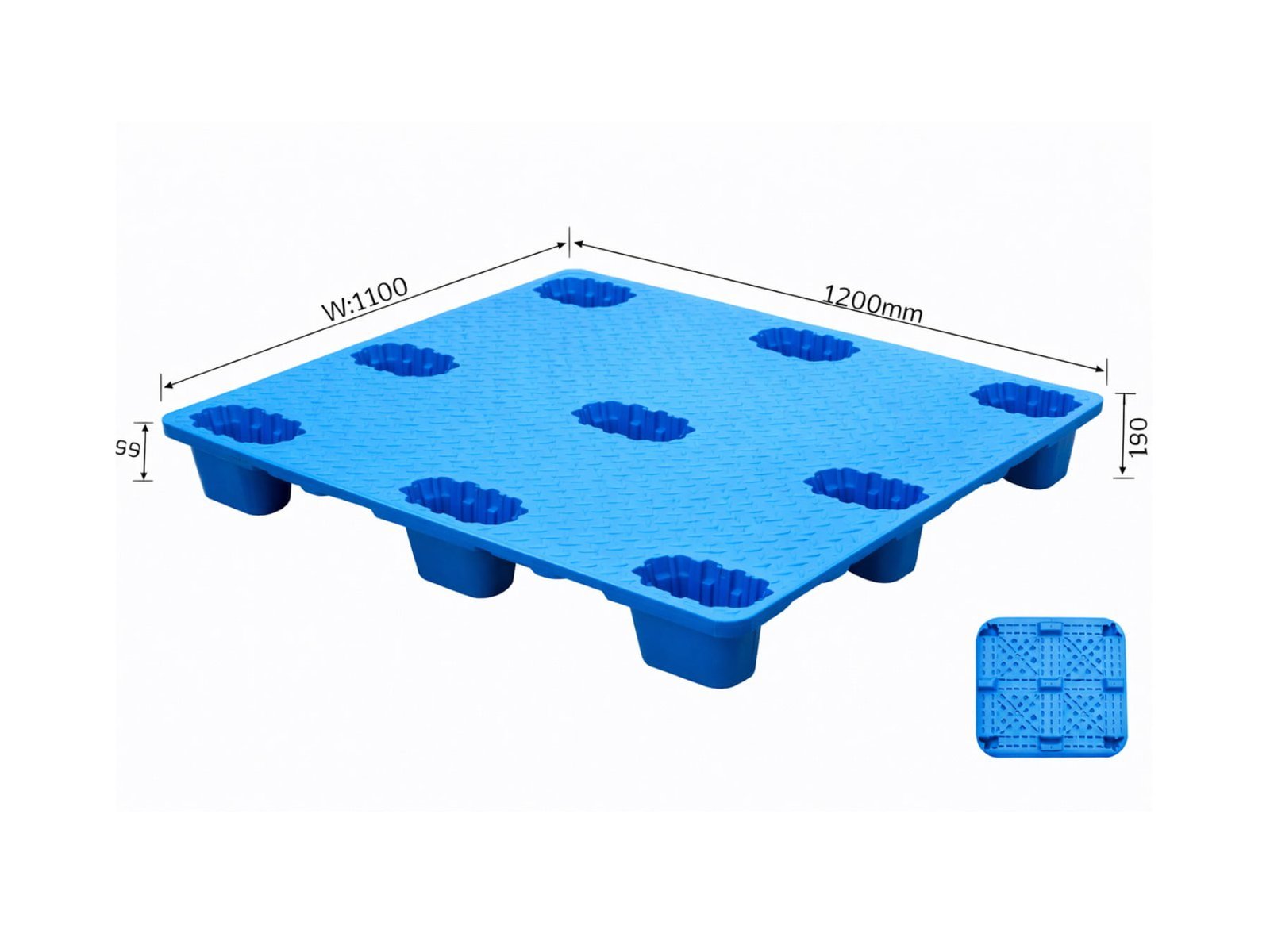 Lightweight Warehouse Pallet
