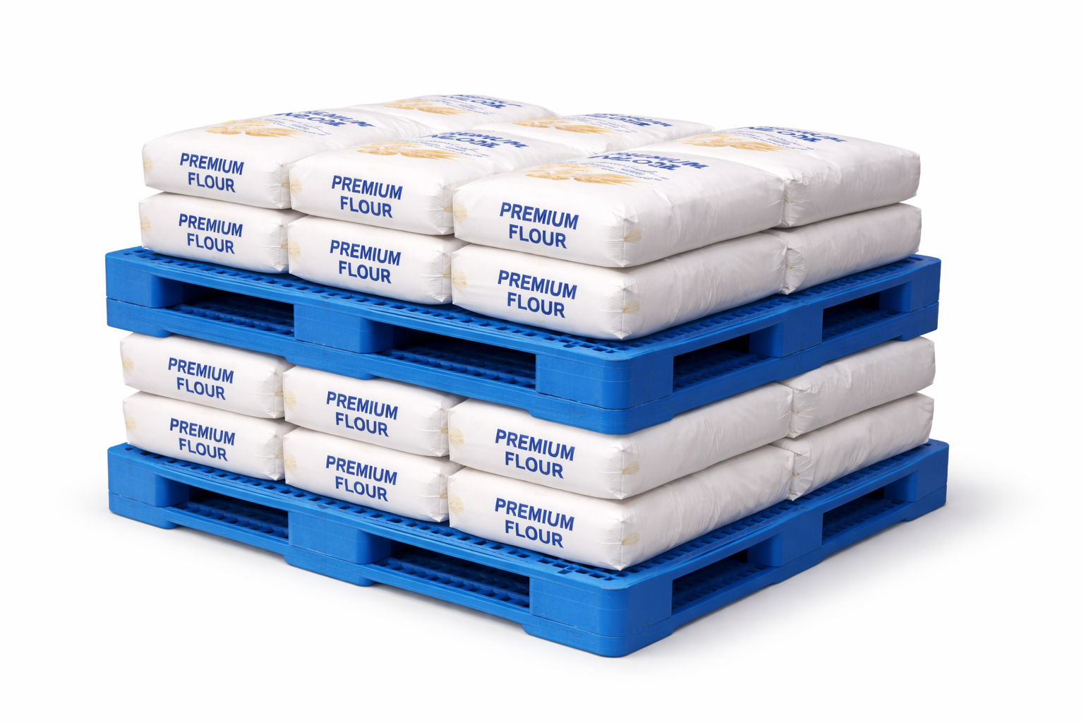 Stackable Plastic Pallets