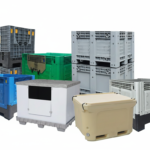 What are the accessories for plastic pallet boxes?