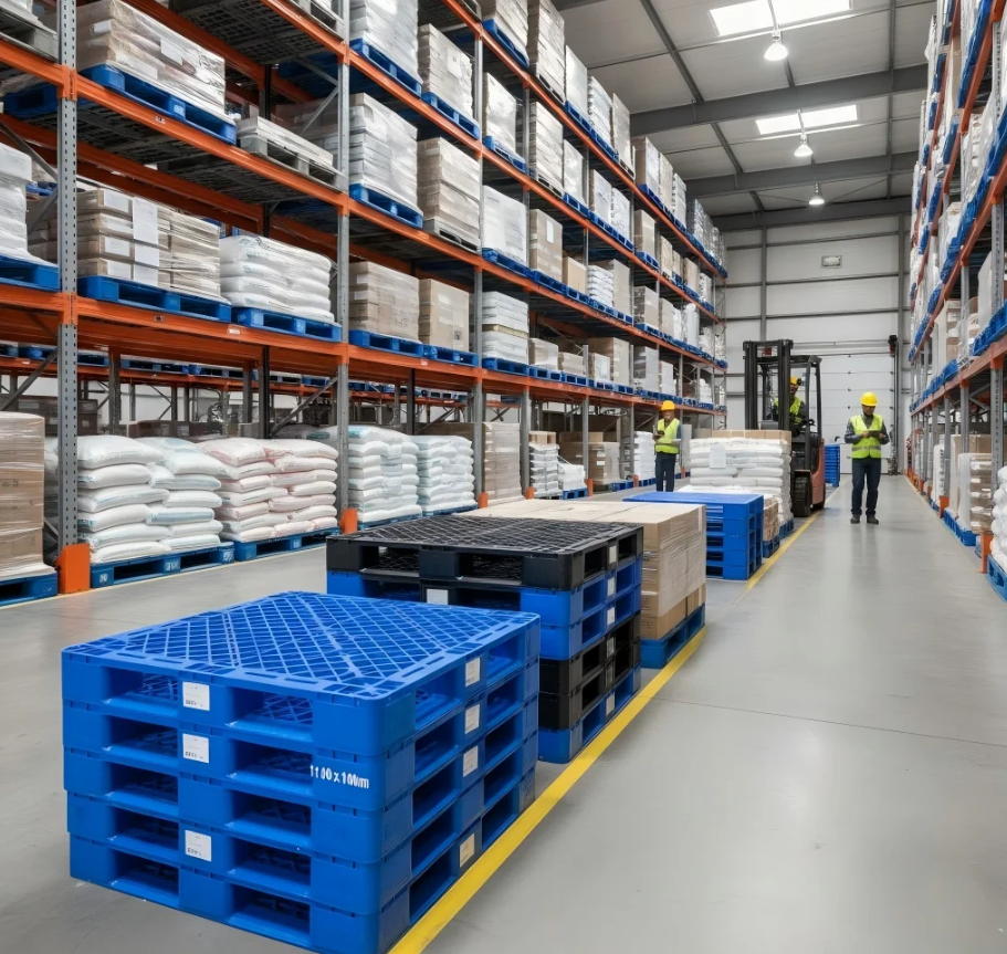 plastic pallet sizes