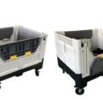 What are the accessories for plastic pallet boxes?