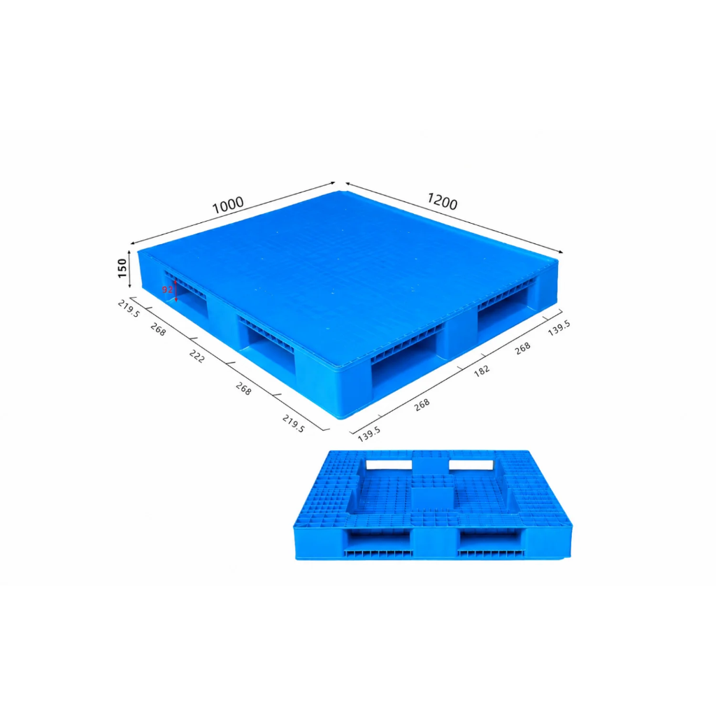 1200 x 1000 plastic beer pallet