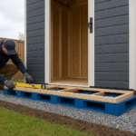 How to Build a Plastic Pallet Shed Base: Ground Prep, Connections, and DIY Deck Tips
