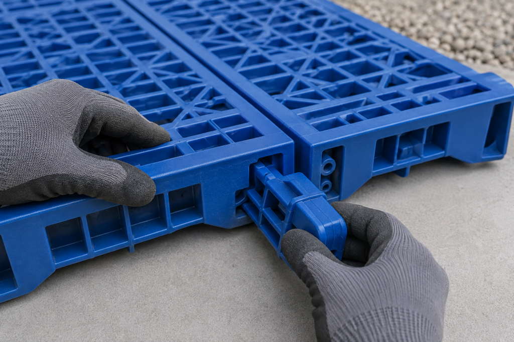 How to Connect Plastic Pallets Together