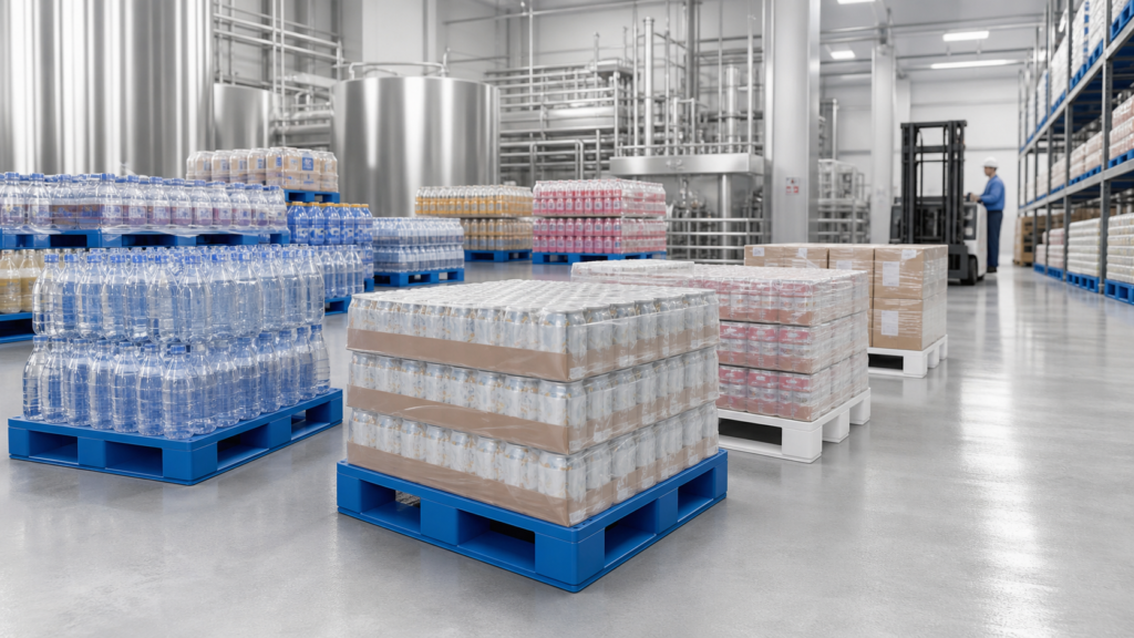 Plastic Pallets for Food and Beverage