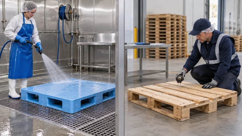 plastic-vs-wood-pallet-hygiene-comparison