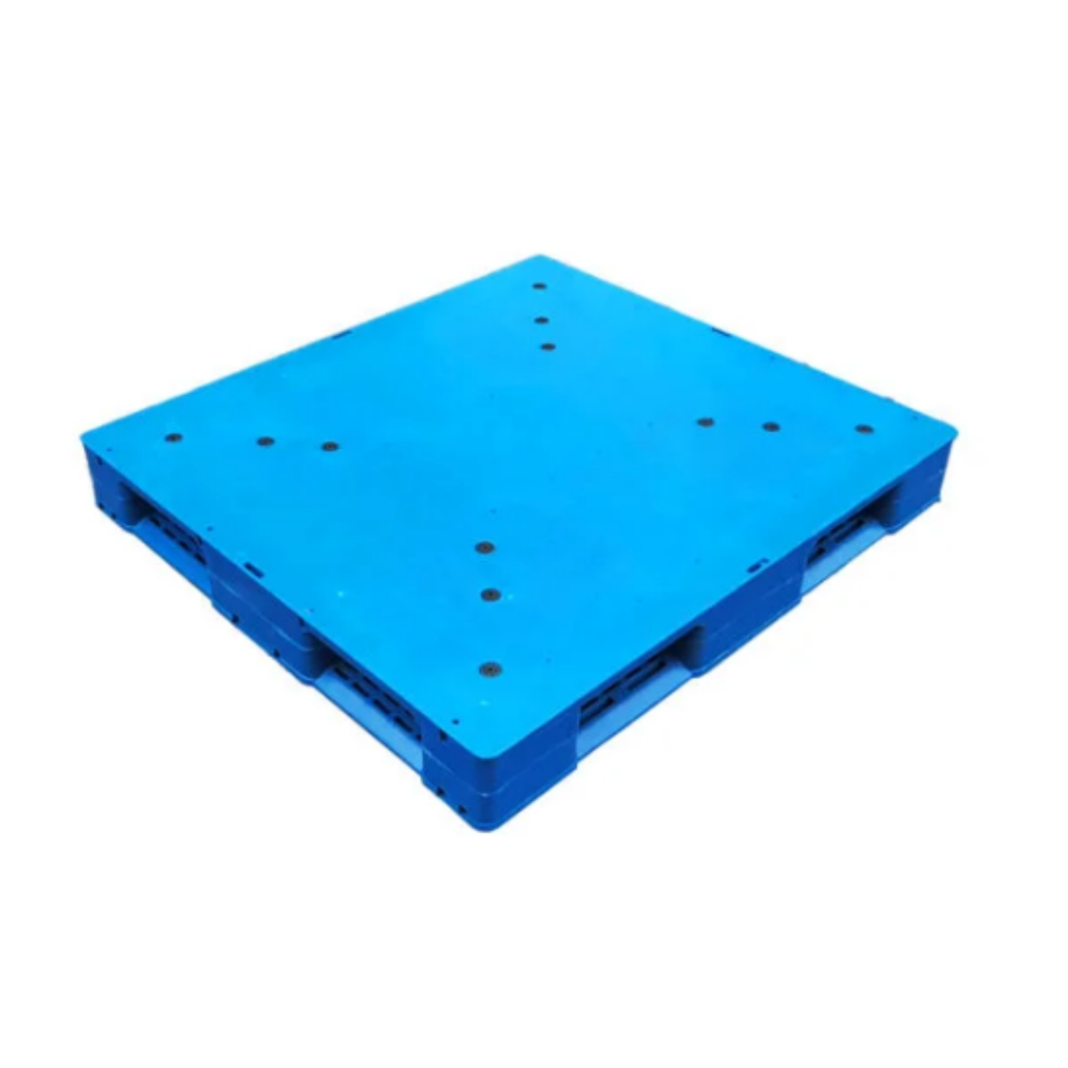 1100 x 1100 four-way entry double-sided plastic pallet