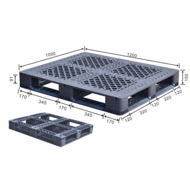 1200 x 1000 Drinks Full Perimeter Base Pallet